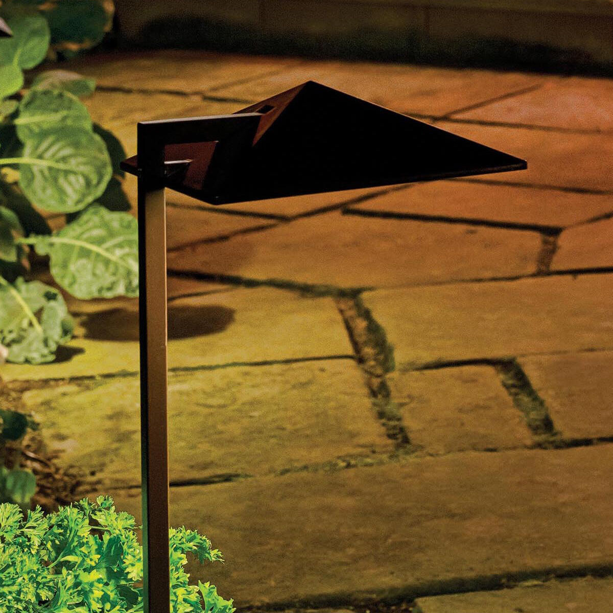 Estate Series Harbor 12v 1.50 watt Satin Black Landscape Path Light