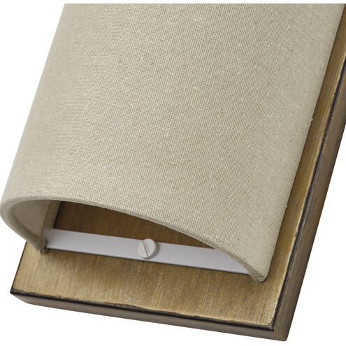 Bellingham Wall Sconce Wall Light in Antique Gold Leaf