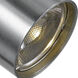 Ht System 1 Light Brushed Steel Track Head Ceiling Light
