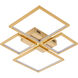 Canada LED 24 inch Gold LED Flush Mount Ceiling Light