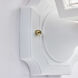 Brentwood 1 Light 17 inch White Outdoor Wall Lantern
