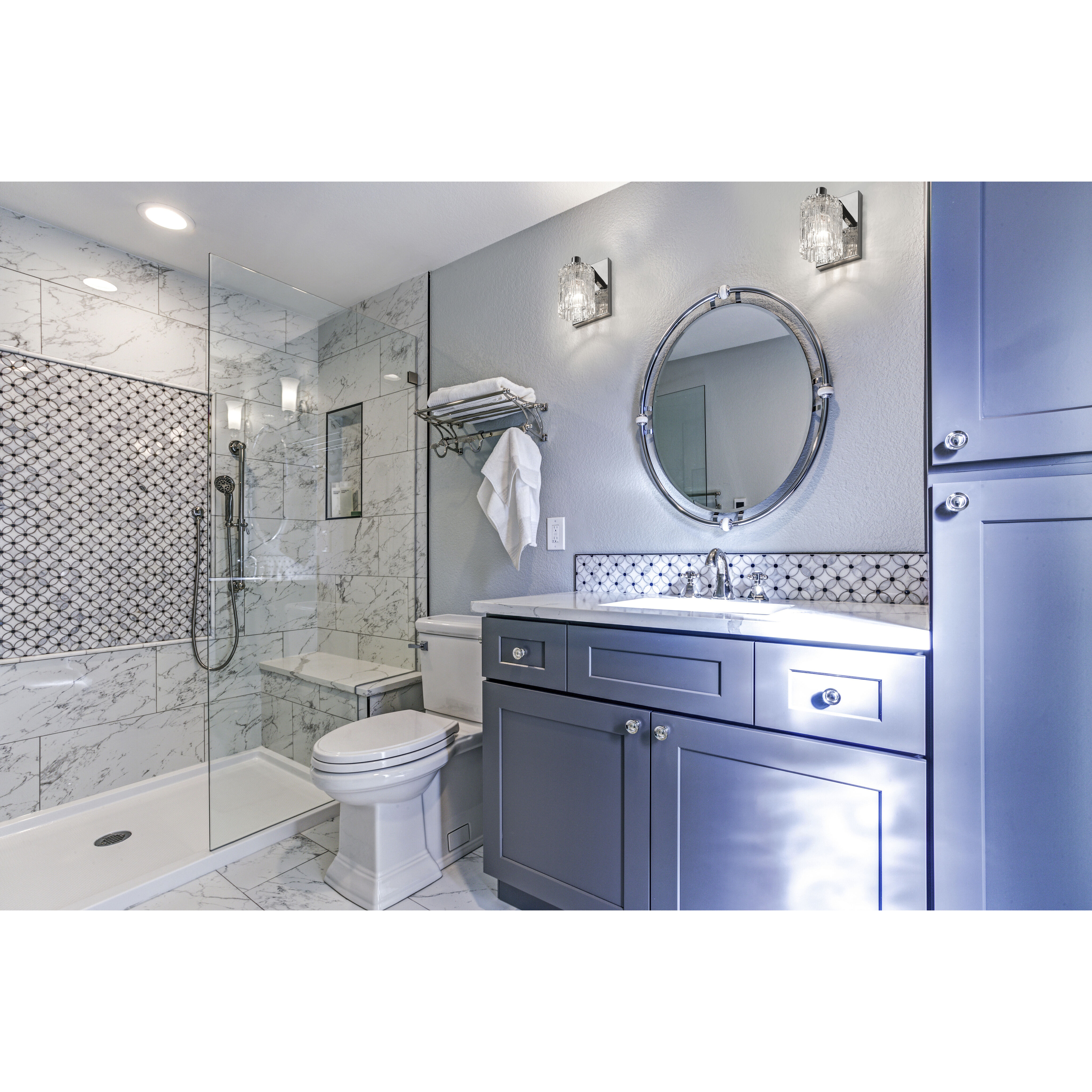 Aubrey Wall Sconce Wall Light in Chrome