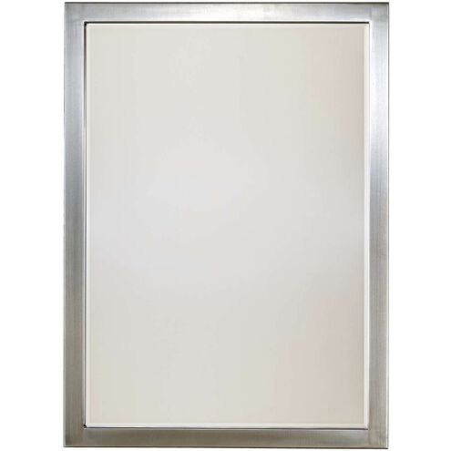 Paradox 33 X 24 inch Brushed Nickel Mirror, Ambience