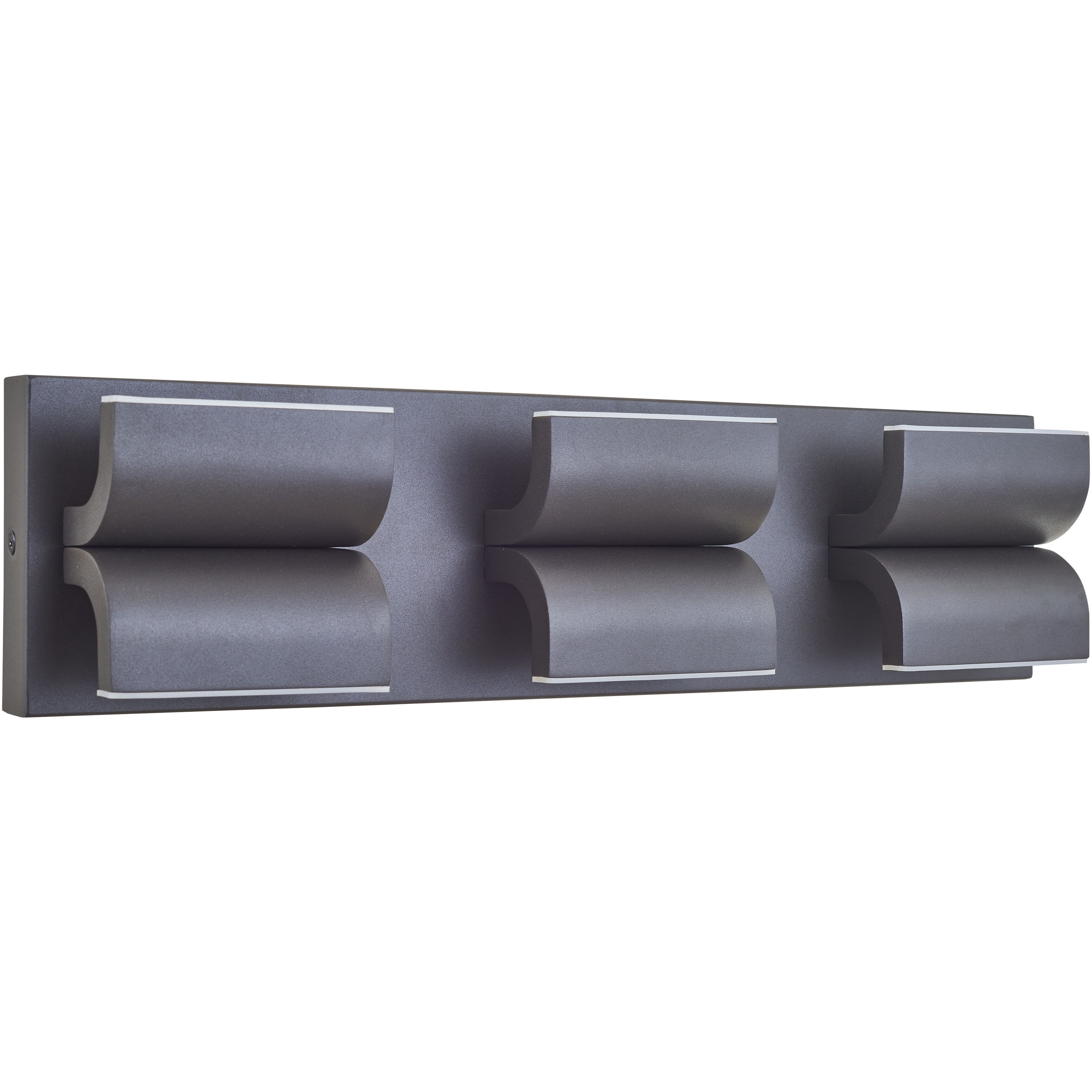 Willow LED 20.2 inch Matte Black Outdoor Wall Light