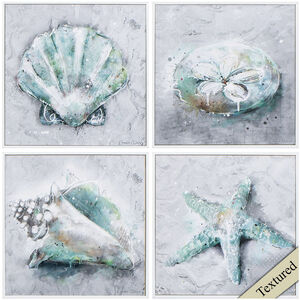 Waterside 12 X 12 inch Non-Glass Framed Art