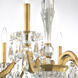 Signature Napoli 6 Light 28.1 inch Heirloom Gold Chandelier Ceiling Light, Schonbek Signature