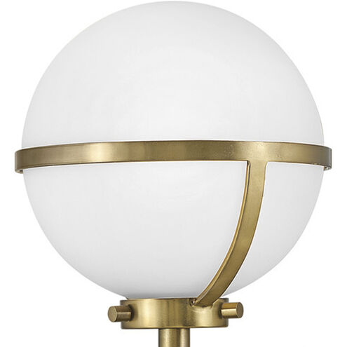 Hollis LED 8 inch Heritage Brass Vanity Light Wall Light