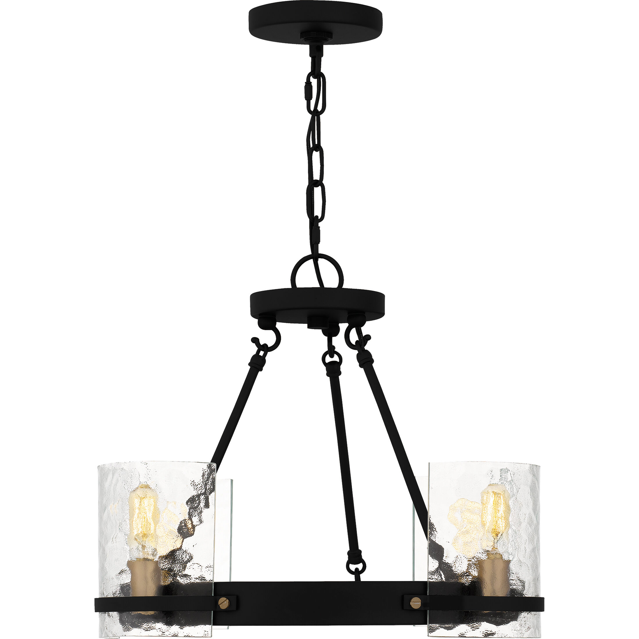 Gloucester 4 Light 20 inch Matte Black Chandelier Ceiling Light