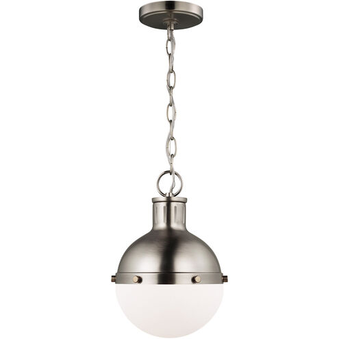 Hanks 1 Light 8 inch Antique Brushed Nickel Pendant Ceiling Light