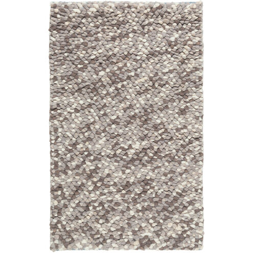 Confetti 36 X 24 inch Light Gray, Charcoal Rug