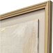 Goldenscape White and Metallic and Brown Framed Art, The Studio