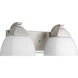 Appeal 2 Light 14.63 inch Brushed Nickel Bath Vanity Wall Light