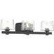 Drysdale 3 Light 23.5 inch Coal Bath Vanity Light Wall Light