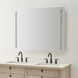 Lustro 48 X 36 inch Might Bright White LED Wall Mirror