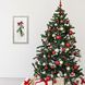 Christmas Collection Green Framed Art