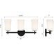 Colton Bath Vanity Light Wall Light in Black