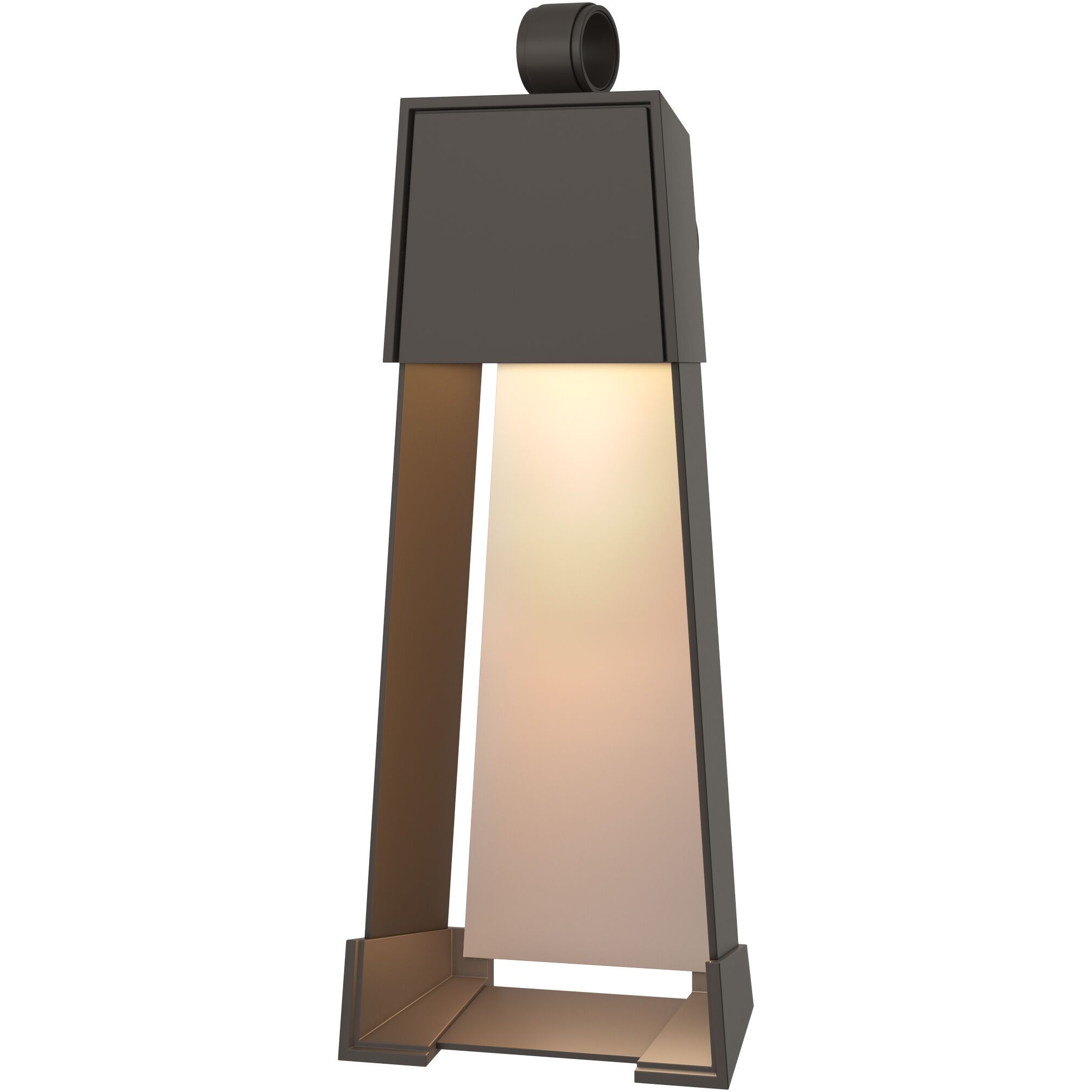 Revere 1 Light 25.1 inch Coastal Dark Smoke and Coastal Burnished Steel Outdoor Sconce in Coastal Dark Smoke/Coastal Burnished Steel, Medium