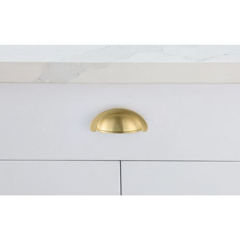 Claude Brushed Gold Hardware Drawer Pull, Set of 10