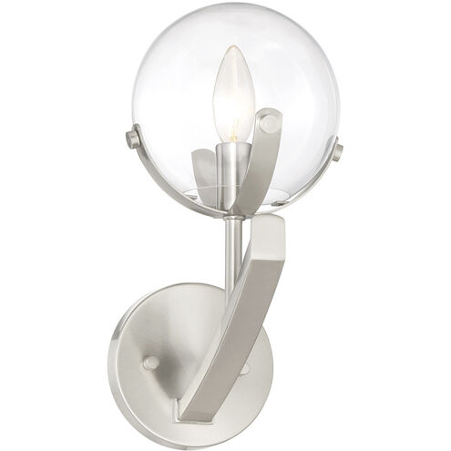 Spyglass 1 Light 6.35 inch Satin Platinum Wall Sconce Wall Light