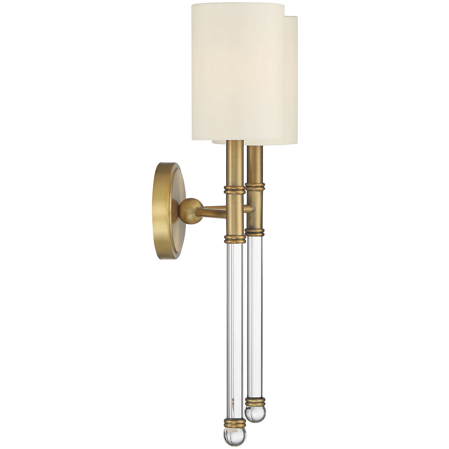 Fremont 2 Light 13 inch Warm Brass Wall Sconce Wall Light, Essentials