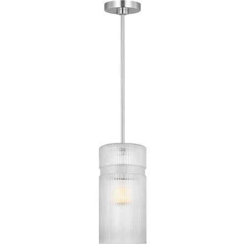 Drew & Jonathan Liouet 1 Light 7 inch Brushed Nickel Pendant Ceiling Light, Small
