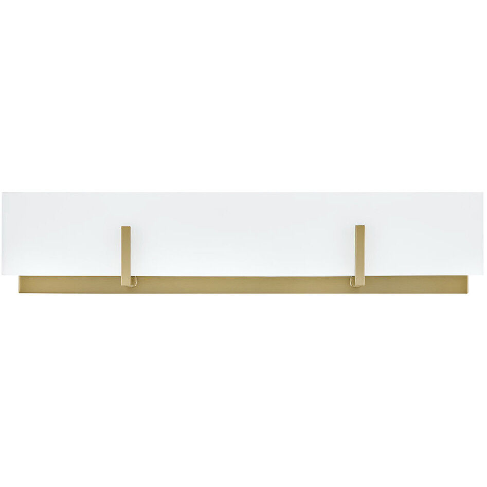 Roman 4 Light 25 inch Lacquered Brass Vanity Light Wall Light
