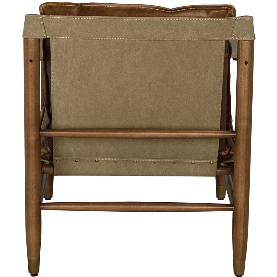 Luther Cuba Brown Occasional Chair