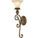 Savannah 1 Light 7 inch Venetian Patina Wall Sconce Wall Light