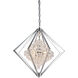Canada 4 Light 28 inch Chrome Chandelier Ceiling Light