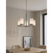 Britton 5 Light 21 inch Brushed Nickel Chain Chandelier Ceiling Light