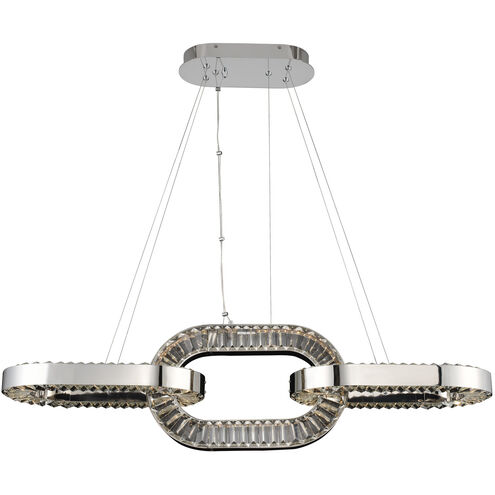 Catena LED 12 inch Chrome Foyer Light Ceiling Light