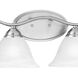 Prestige 4 Light 36 inch Brushed Nickel Vanity Light Wall Light