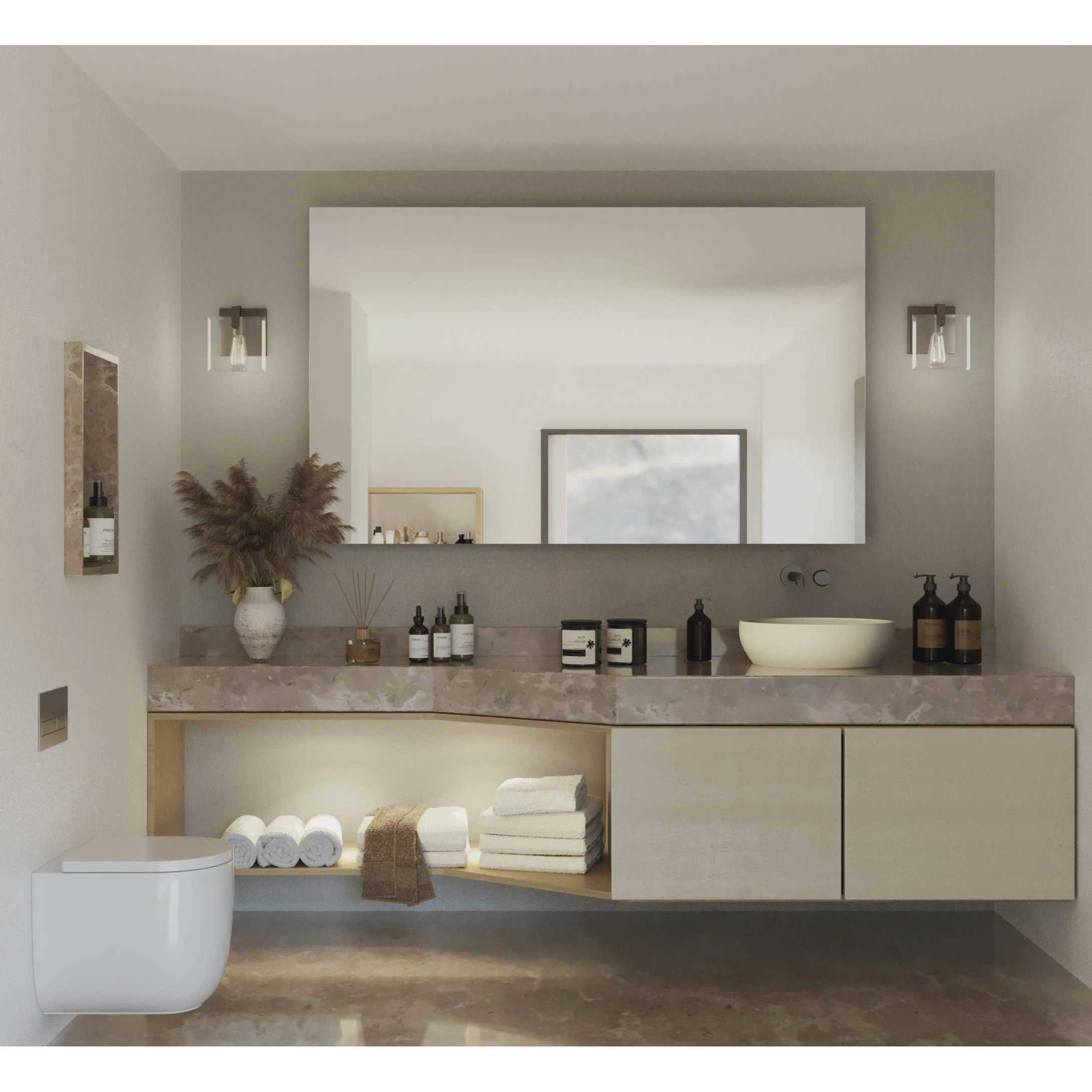 Glayse 1 Light 7 inch Antique Bronze Bath Vanity Wall Light, Design Series