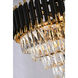 Canada 16 Light 32 inch Black and Gold Chandelier Ceiling Light