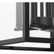 Hillcrest 4 Light 17 inch Matte Black Foyer Light Ceiling Light