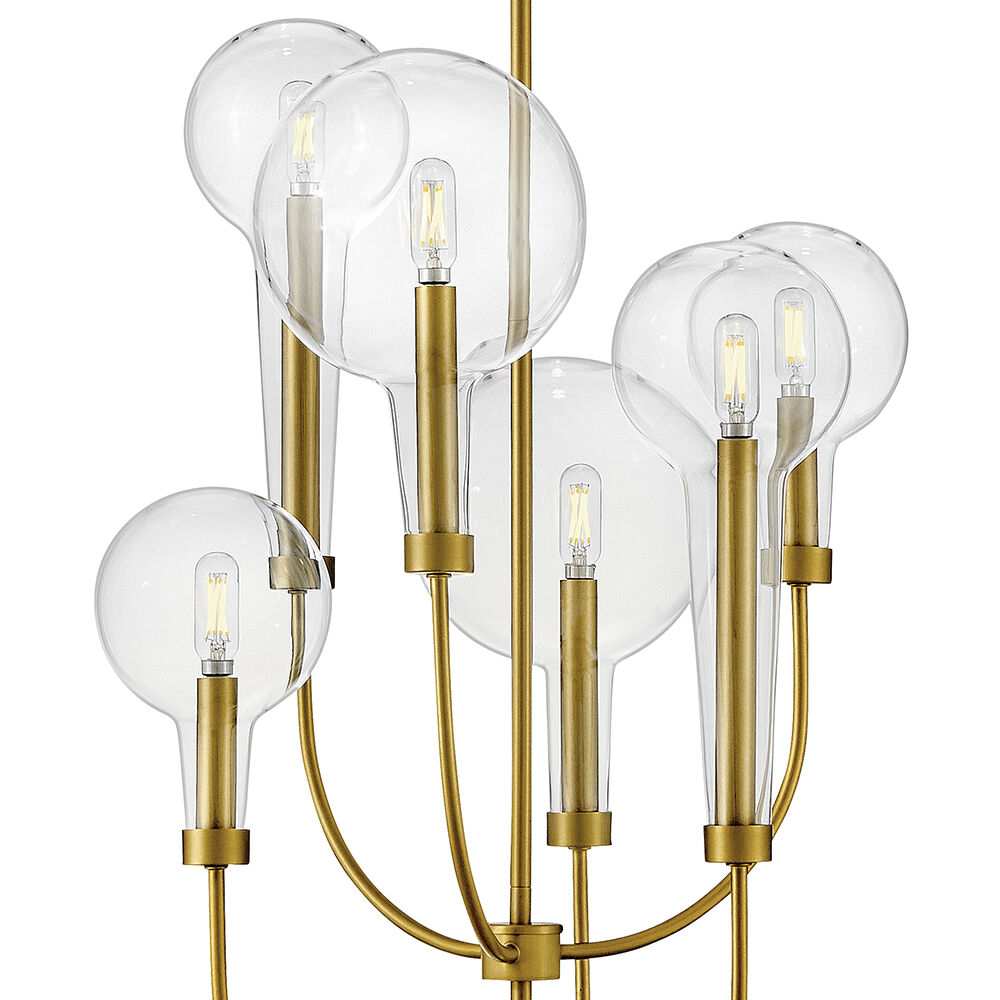 Alchemy 20 inch Lacquered Brass Indoor Foyer Light Ceiling Light