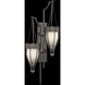 Mirage Wall Sconce Wall Light in Black