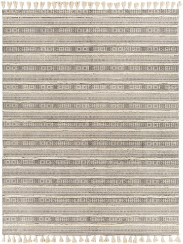 Calisa 120 X 96 inch Charcoal Rug in 8 x 10, Rectangle