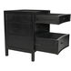 Hampton 31 X 24 inch Hand Rubbed Black Night Stand