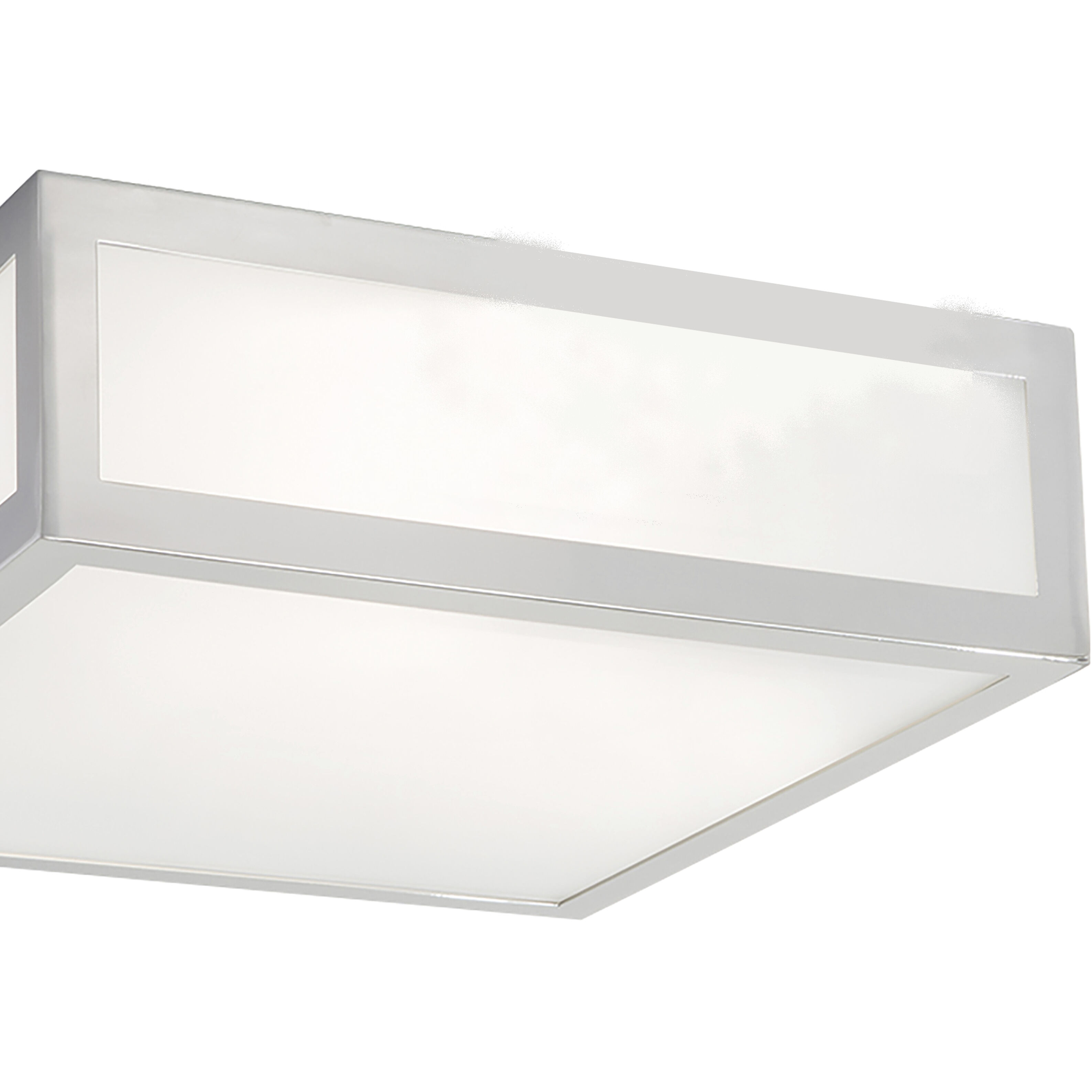 Kaset 2 Light 15 inch Brushed Nickel Flush Mount Ceiling Light