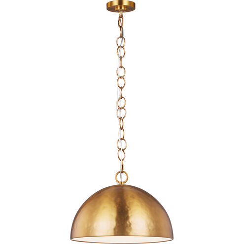 ED Ellen DeGeneres Whare 1 Light 15 inch Burnished Brass Pendant Ceiling Light