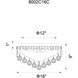 Luminous 5 Light 16 inch Chrome Flush Mount Ceiling Light