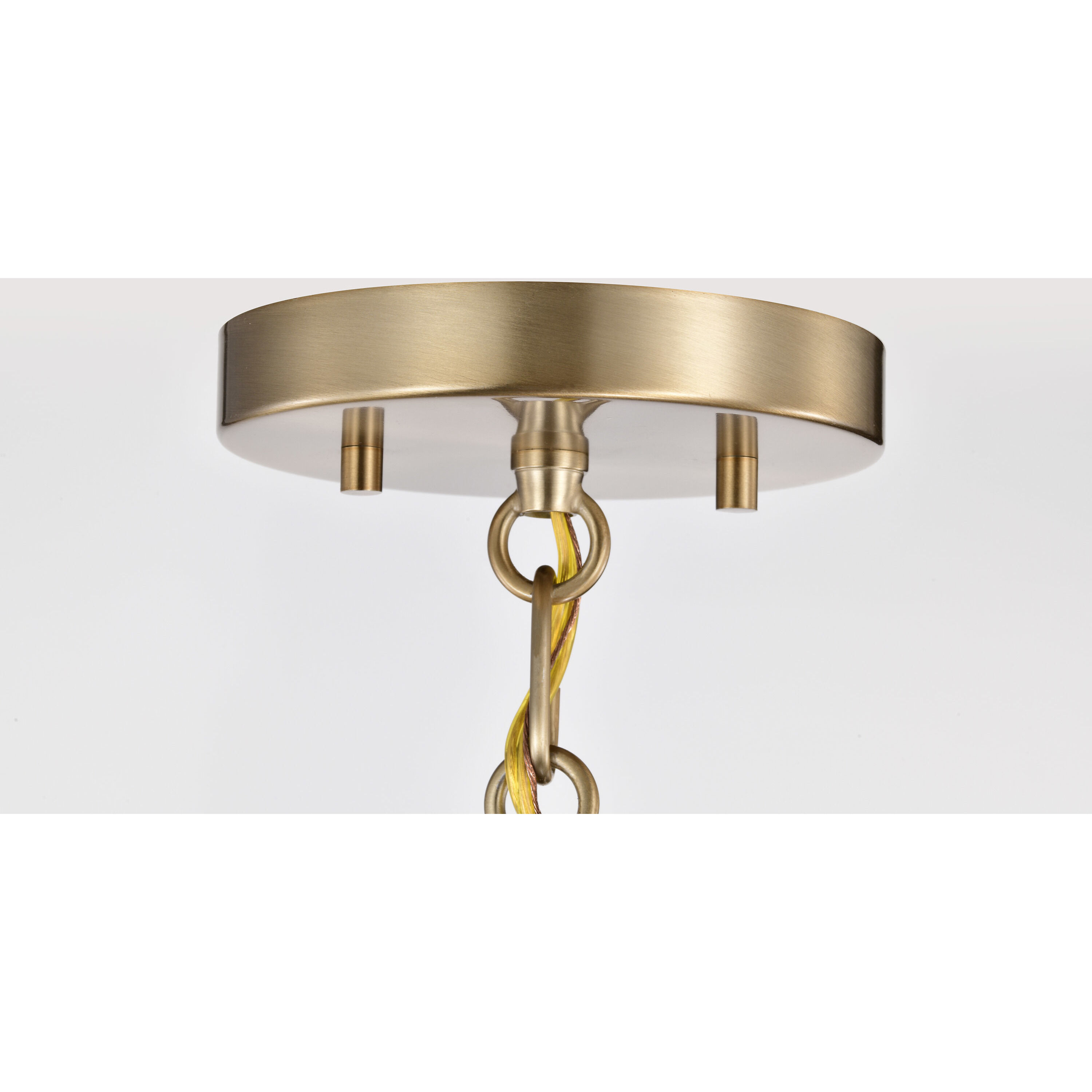 Alexis 1 Light 11 inch Burnished Brass and Gold Pendant Ceiling Light