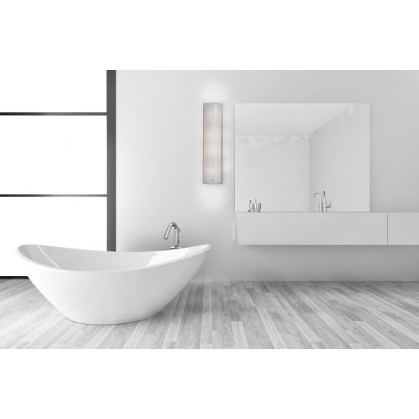 Textured Glass 2 Light 6 inch Burnished Bronze Cover Sconce Wall Light in Rimelight Frosted