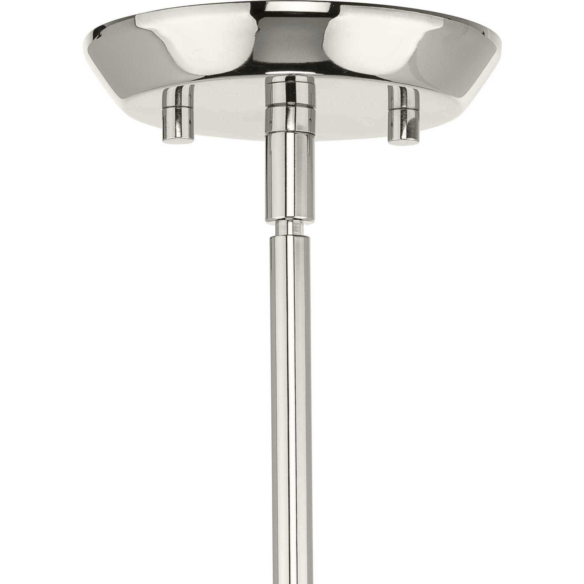 Clarion 1 Light 9 inch Polished Nickel Pendant Ceiling Light