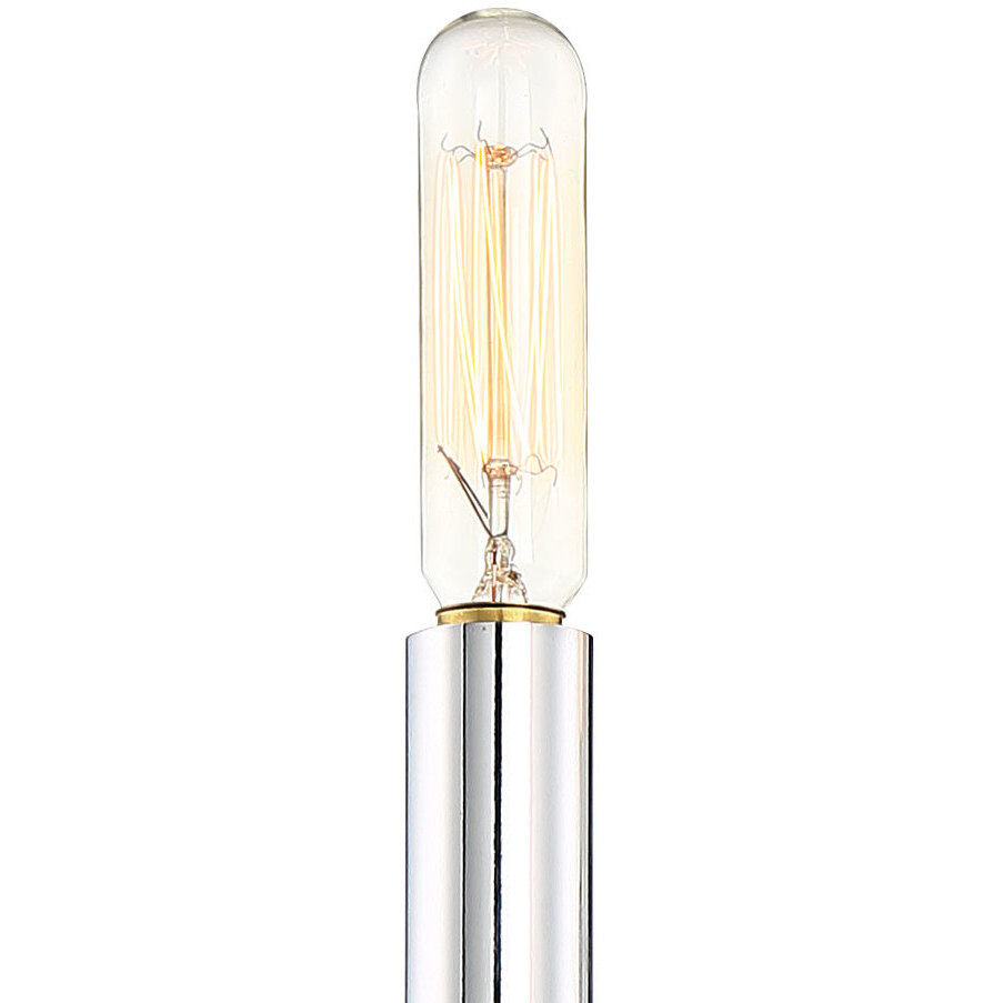 Pillar 2 Light 8 inch Chrome Wall Sconce Wall Light