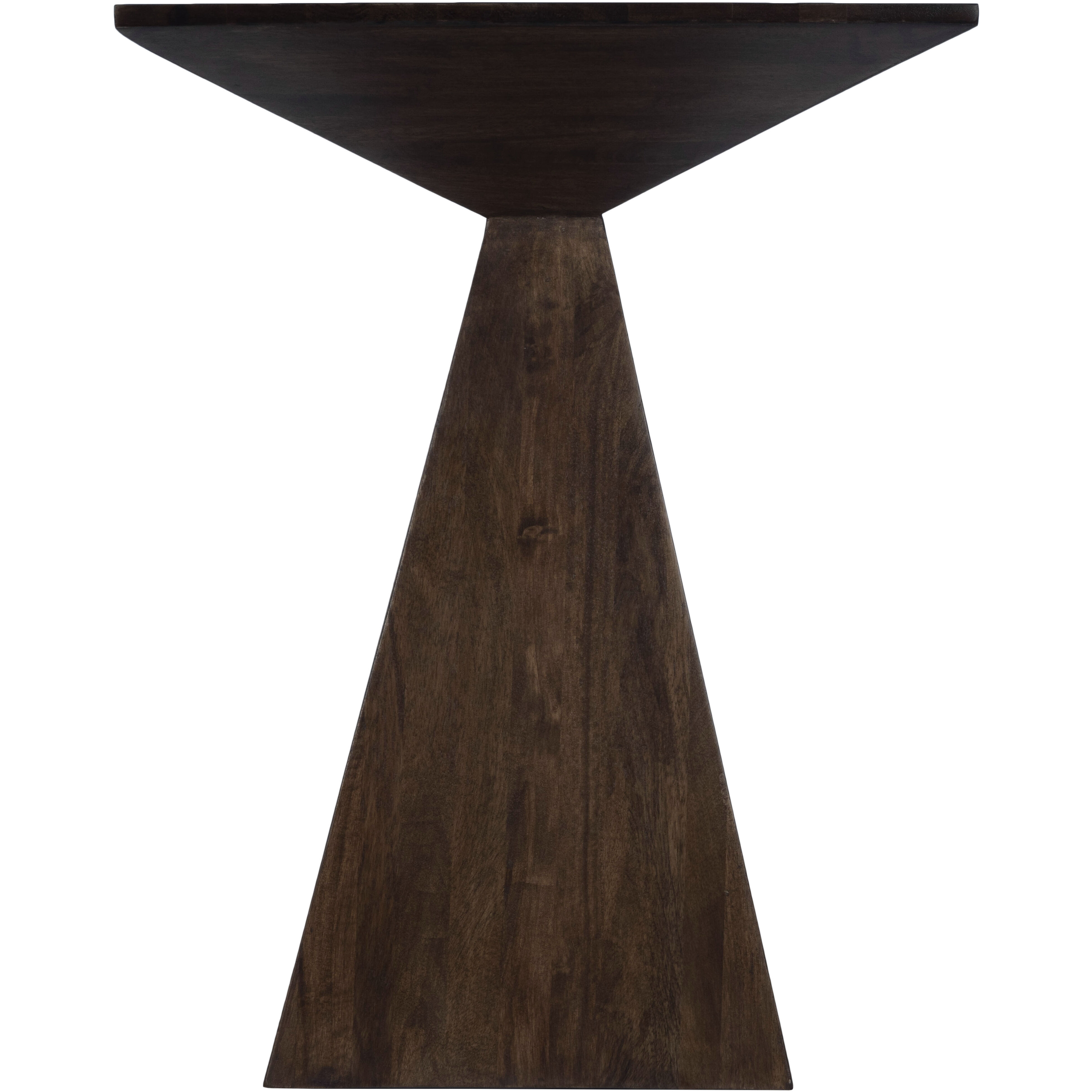 Titus Dark Brown Modern End or Side Table