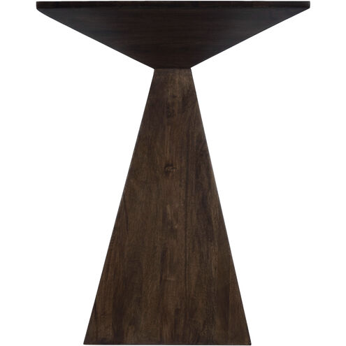 Titus Dark Brown Modern End or Side Table