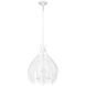Cay 3 Light 14.38 inch Matte White Pendant Ceiling Light