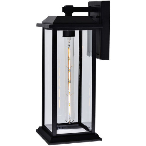 Blackbridge 1 Light 16 inch Black Outdoor Wall Light